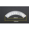 Aluminum Alloy Oval Measuring Tape Scale Ruler Tape 90mm Outer