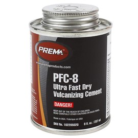 Prema PFC-8 Ultra Fast Dry Vulcanizing Cement in 8 fl. oz. Can