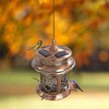 Westcharm Solar Bird Feeder for Outdoors Hanging | Waterproof Wild