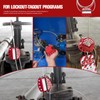 BOZZYS Lockout Tagout Cable Lock | 0.24'' × 71'' Adjustable