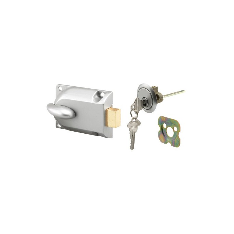 Prime-Line GD 52119 Diecast Painted Aluminum, Center Mount Deadbolt Lock