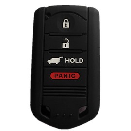 Funda protectora para llave inteligente para Acura MDX TL TLX ZDX RDX TSX RL ZD IL M3N5WY8145 (no compatible con el motor de retención de llave), color negro, número de pieza OEM 267F-5WY8145