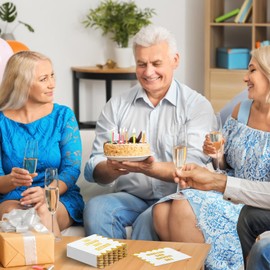 Dunzoom Happy Retirement Paper Napkins the Legend Has Retired Cocktail Napkins 5x5 Inches Disposable Gold Lace Napkins with Gold Foil for Party Decorations Supplies(100 Pcs)