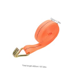 STOBAZA 4m Heavy Duty Trailer Towing Rope Car Tow Ropes for Vehicle Towing Belt Strong Polyester Strap