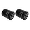 2PCS Oil Filter 2540086 Oil Cleaner Steel Cylindrical Replacement for