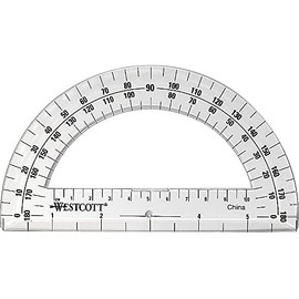 Westcott 486928 6-Inch 180? Protractor (11200-PARENT)