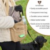 FETCHPACK Dog Walking Bag with Poo Bag Dispenser - Easy