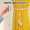 Curtain Tiebacks, Pack of 6 Curtain Tiebacks, Adaptable Curtain Holders