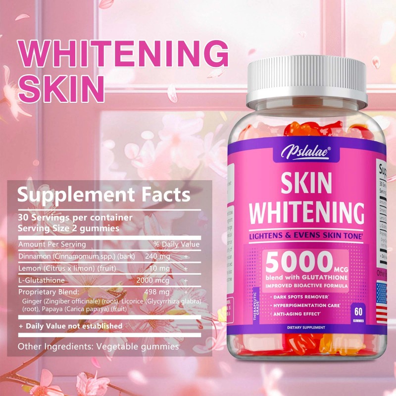 pslalae Skin Whitening - Effective Skin, Whitening, Liver Health, Brighten