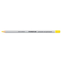 Staedtler Lumocolour Non Permanent Omnichrom Pencil - Yellow (Box of 12)