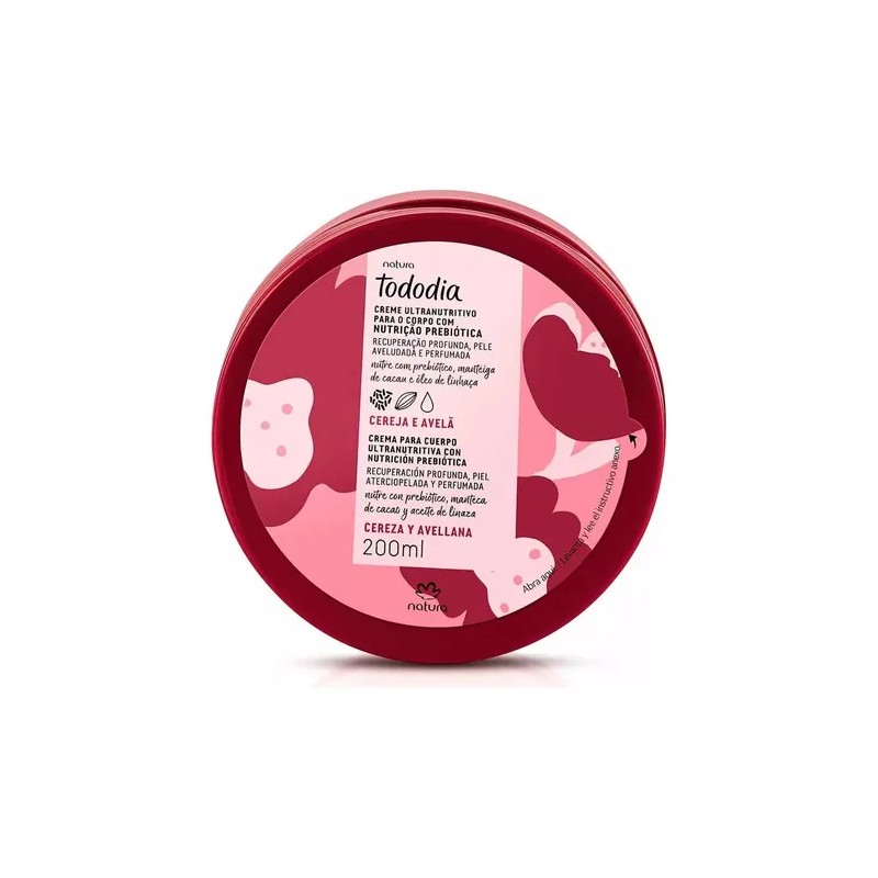 Natura Tododia Crema Ultra Nutritiva Cereza y Avellana 200ml