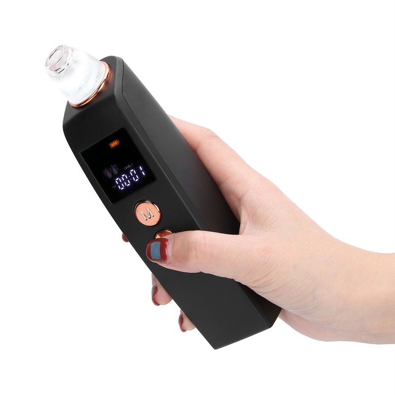 Visual Electric Blackhead Removal Machine Adjustable Vacuum Suction Face Pore