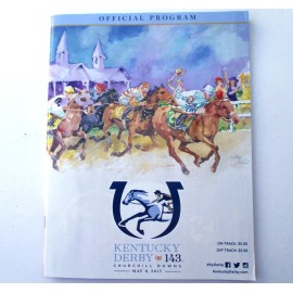 143rd Kentucky Derby Churchill Downs  program  Always Dreaming John Valezquez