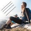 8Pcs Short Elastic Bungee Ropes Mini Bungee Straps Hooks Useful