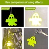 THXFUNAREA Safety Reflector Pendants, Pack of 20 Ghost Reflectors Children's