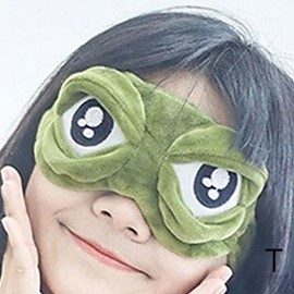 수면 용품 눈보호 안대 숙면 안대 눈 가리개 눈관리 개구리 Sleep Product Eye Protection Sleep Mask Eye Cover Eye Care Frog
