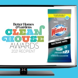 Windex Electronics Wipes, Pre-Moistened Screen Wipes