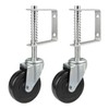 2 PCS 4 Inch Heavy Duty Gate Wheel, Gate Caster