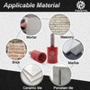 FOCSTOL Diamond Mortar Raking Bit - 5/16''x1''(8x25mm) Diamond Mortar Router