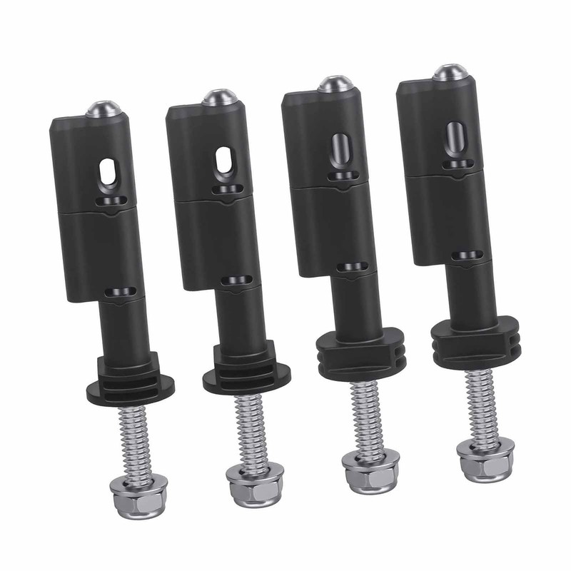 LICAEVEY 4Pcs Black Mounting Pin for MAXTRAX MKII Traction Board,