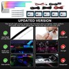 Acrylic Interior Car LED Strip Light with Wireless APP, Dreamcolor