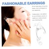 Gatuida 2Pcs Non Piercing Ear Cuff Elegant Ear Hook Jewelry