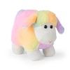 Mousehouse Gifts 25cm Adorable Rainbow lamb/sheep Stuffed animal teddy soft