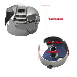 Fbshicung 4pcs Walking Foot Large (M) Bobbin Case #18045 Compatible with CONSEW 205RB,206RB,JUKI DNU-1541,DNU-241H