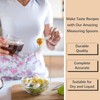 BERYLER 2PCS 2/3tbsp (2tsp, 10ml, 1/3oz) Single Measuring Spoon, Stainless