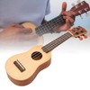 16 Inch Ukulele Solid Spruce Wood 4 String Ukulele Mini