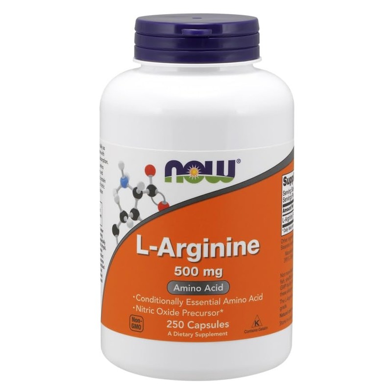 LArginine Amino Acid 500 MG (250 Tablets)