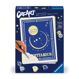 Ravensburger CreArt 23741 Paint by Numbers - Zodiac Sign Sagittarius - Paint by Numbers Adults - from 14 Years