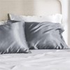 Silk Pillow Pases 2 Pack - Satin Silk Pillowcases with