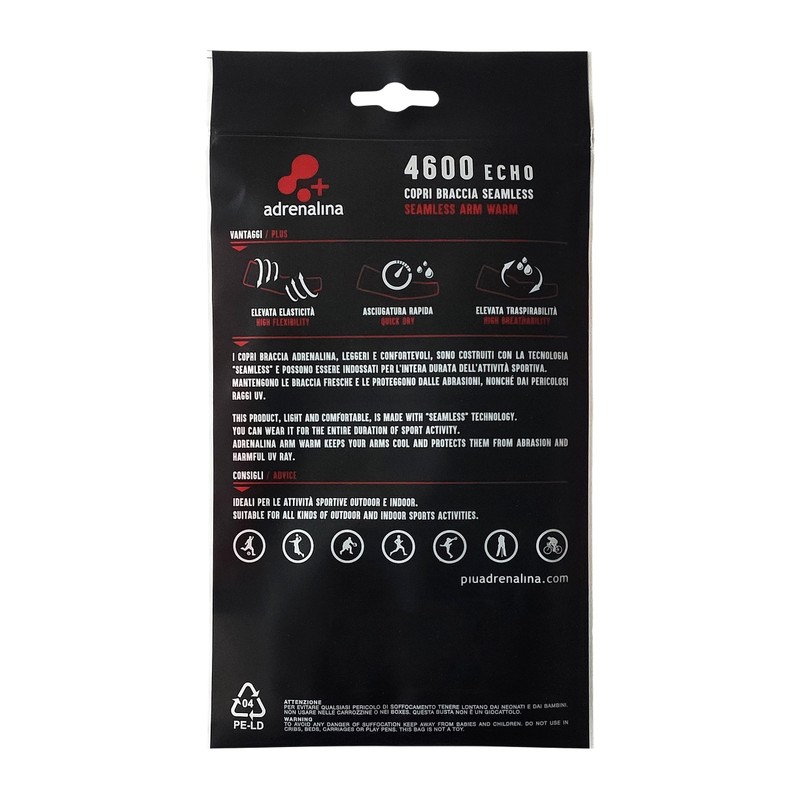 Mikasa Unisex Echo Arm Cover, black