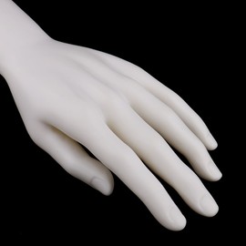 Baoblaze Decorative Hand Jewellery Holder Display Mannequin Hands 1 Pair White