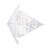 Sewing Wedge Ruler 60 Degree and 120 Degree Acrylic Transparent