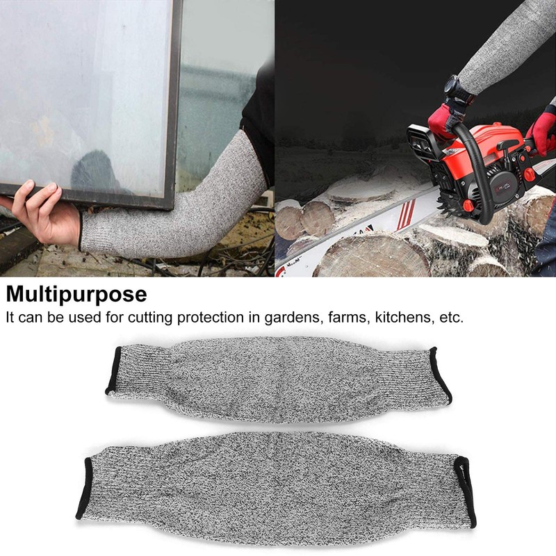 Zerodis Safety Arm Sleeve, 1 Pair Arm Protector Gardening Sleeve