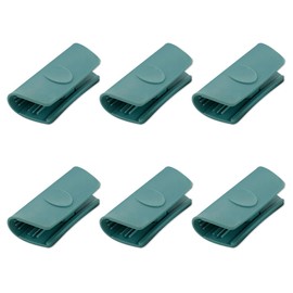 BangBoom 3 Pairs of Silicone Assist Handle Holder Grips, Heat Resistant Pot Handle Covers, Non Slip Cast Iron Pot Holder for Hot Skillets Pans Casserole Frying Cooking Cookware (Green)