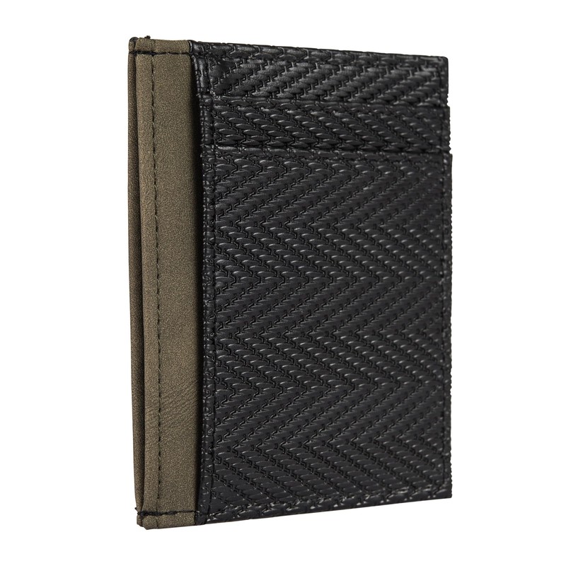 HAMMER ANVIL RFID Blocking Minimalist Front Pocket Wallet Genuine Leather,