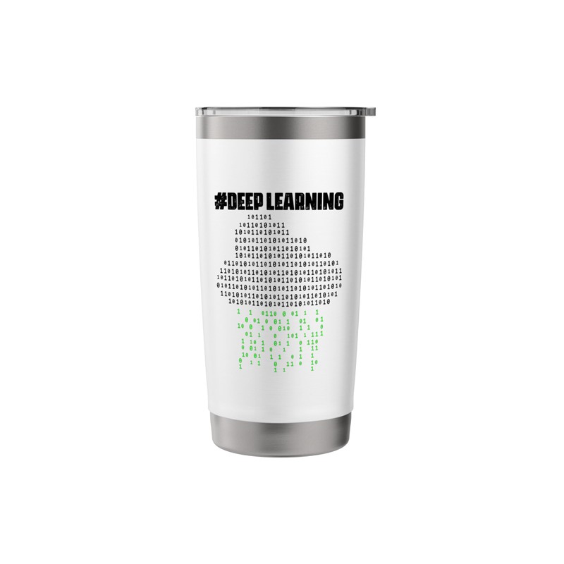 Machine AI Learning Generated for Techie Developers Stainless Steel Insulated