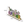 Alnicov Easter Table Decorations, Easter Wooden Table Sign Happy Easter
