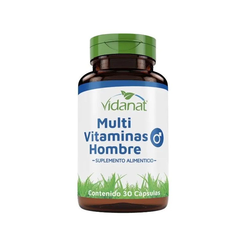 Multivitaminico Hombre Cápsulas Vidanat Sabor