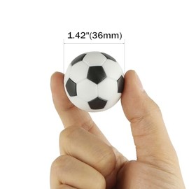 Pack of 9 Foosball Balls Mini Soccer Balls - Small Soccer Ball Replacements for Foosball Table Fun Home Recreation