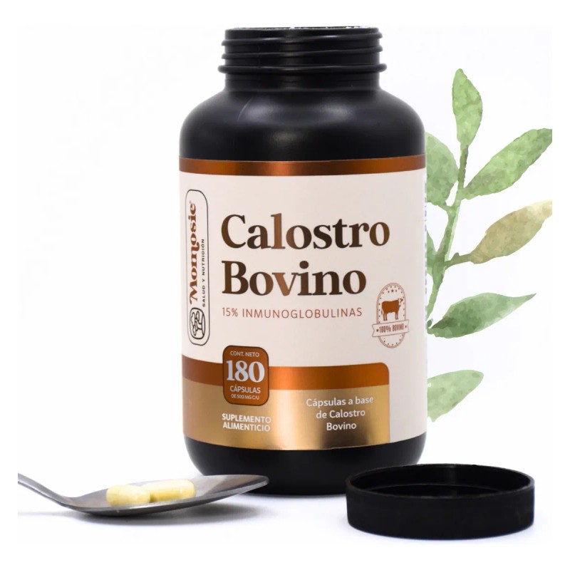 Calostro Bovino 180 Cpsulas Bovine Colostrum Momosie Vitaminas Mujer Hombre