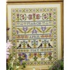 HS Counted Cross Stitch Sampler Kit – Spring Band Sampler