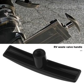 Be In Your Mind Pack of 4 Handles for RV Waste Valves RV Waste Valve Plastic Handle Replacement Compatible with Camco Fit 1 1/2 Inch and 3 Inch Gate Valves Black