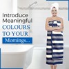 Towelogy® Patterned Extra Large Bath Sheets - 100% Cotton, Ultra