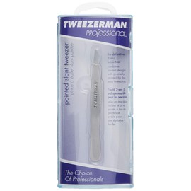 Tweezerman Pointed Slant Tweezer, Stainless Steel