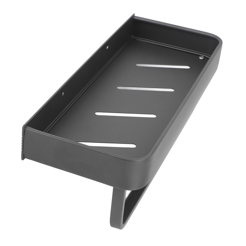 Shower Caddy Wall Mount Shelf Basket Aluminium Large Capacity Modern