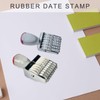 Rubber Stamp Line Date 6 Digit Number Scrapbooking Date Stamp